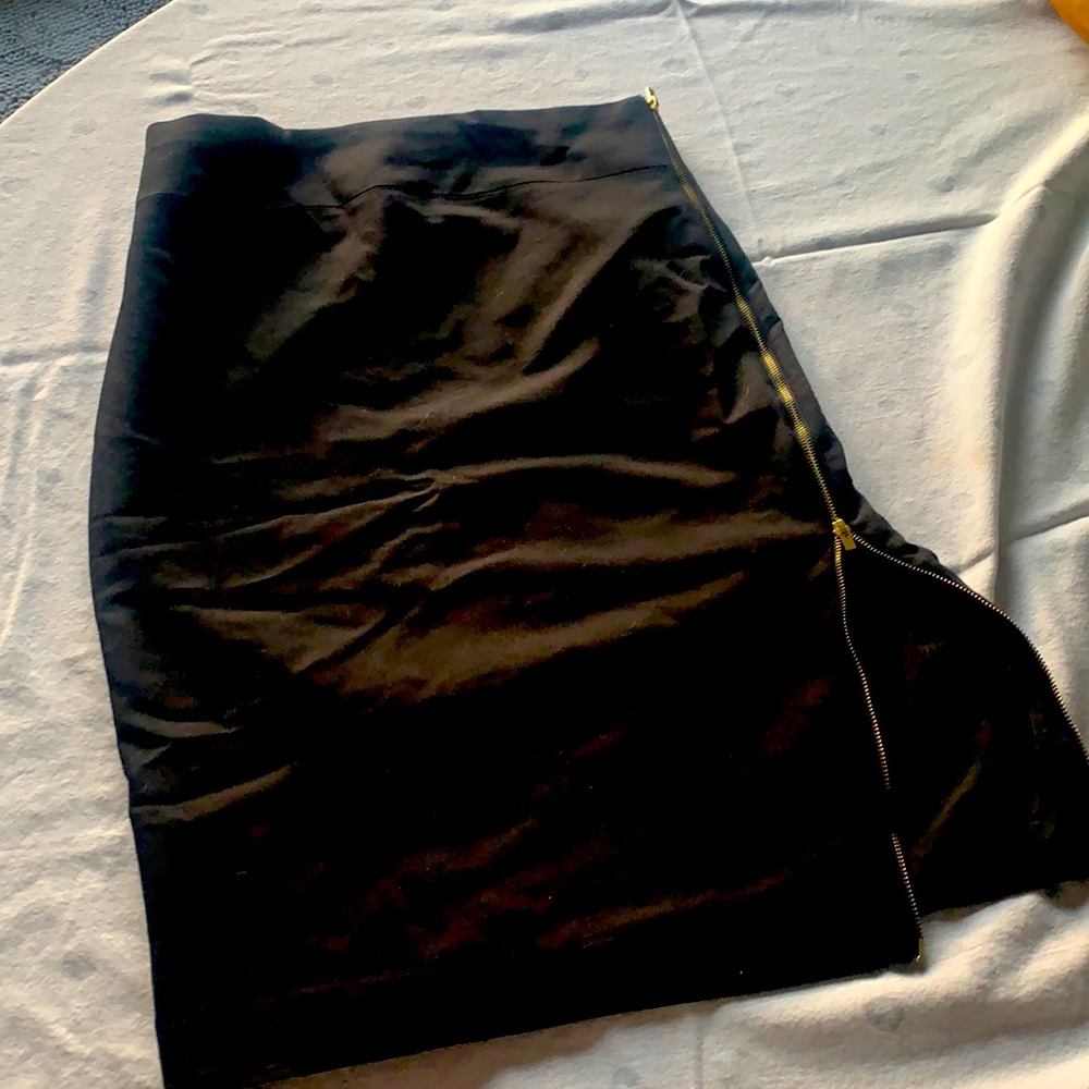 Express black dress skirt